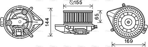 Ava Quality Cooling AI8371 - Ventilator kabine/unutrasnjeg prostora www.molydon.hr