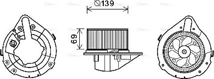 Ava Quality Cooling AI8372 - Ventilator kabine/unutrasnjeg prostora www.molydon.hr