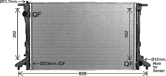 Ava Quality Cooling AI2441 - Hladnjak, hladjenje motora www.molydon.hr