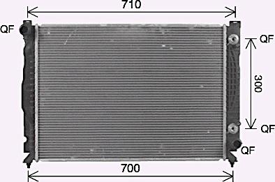 Ava Quality Cooling AI2431 - Hladnjak, hladjenje motora www.molydon.hr