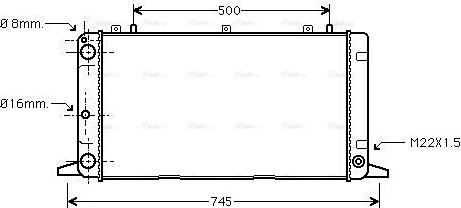 Ava Quality Cooling AI 2098 - Hladnjak, hladjenje motora www.molydon.hr