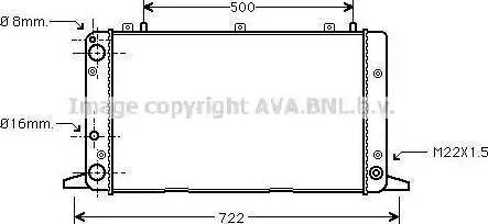 Ava Quality Cooling AI 2047 - Hladnjak, hladjenje motora www.molydon.hr