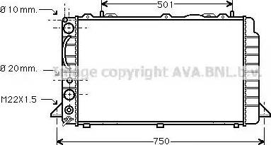 Ava Quality Cooling AI 2089 - Hladnjak, hladjenje motora www.molydon.hr