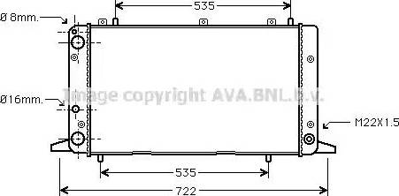 Ava Quality Cooling AI 2053 - Hladnjak, hladjenje motora www.molydon.hr