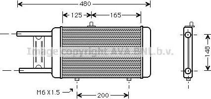 Ava Quality Cooling AI 2066 - Hladnjak, hladjenje motora www.molydon.hr