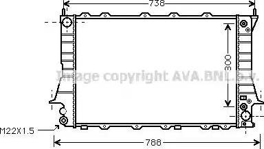 Ava Quality Cooling AI 2084 - Hladnjak, hladjenje motora www.molydon.hr