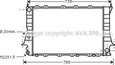 Ava Quality Cooling AI 2081 - Hladnjak, hladjenje motora www.molydon.hr