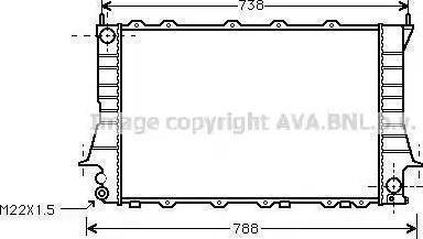 Ava Quality Cooling AI 2084 - Hladnjak, hladjenje motora www.molydon.hr