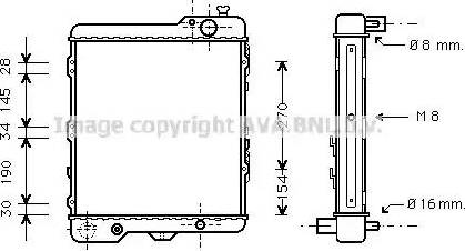 Ava Quality Cooling AI 2038 - Hladnjak, hladjenje motora www.molydon.hr