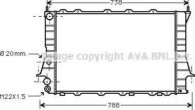 Ava Quality Cooling AI 2077 - Hladnjak, hladjenje motora www.molydon.hr