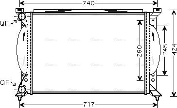 Ava Quality Cooling AI 2195 - Hladnjak, hladjenje motora www.molydon.hr