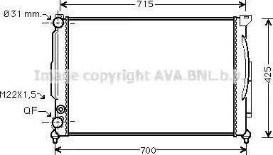 Ava Quality Cooling AI 2105 - Hladnjak, hladjenje motora www.molydon.hr