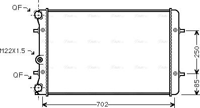 Ava Quality Cooling AI 2129 - Hladnjak, hladjenje motora www.molydon.hr