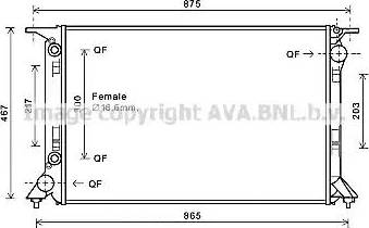 Ava Quality Cooling AI2332 - Hladnjak, hladjenje motora www.molydon.hr