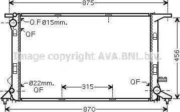 Ava Quality Cooling AI 2290 - Hladnjak, hladjenje motora www.molydon.hr