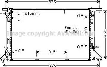 Ava Quality Cooling AI 2293 - Hladnjak, hladjenje motora www.molydon.hr