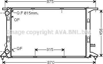 Ava Quality Cooling AI 2292 - Hladnjak, hladjenje motora www.molydon.hr