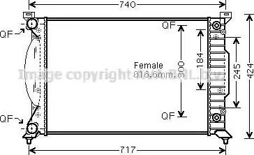 Ava Quality Cooling AI 2241 - Hladnjak, hladjenje motora www.molydon.hr