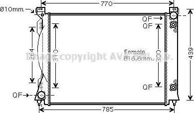 Ava Quality Cooling AI 2253 - Hladnjak, hladjenje motora www.molydon.hr