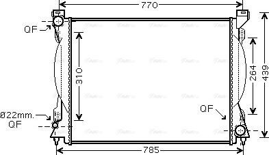 Ava Quality Cooling AI 2230 - Hladnjak, hladjenje motora www.molydon.hr