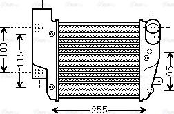 Ava Quality Cooling AIA4304 - Intercooler, hladnjak www.molydon.hr