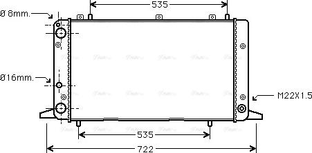 Ava Quality Cooling AIA2053 - Hladnjak, hladjenje motora www.molydon.hr