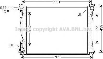 Ava Quality Cooling AIA2235 - Hladnjak, hladjenje motora www.molydon.hr