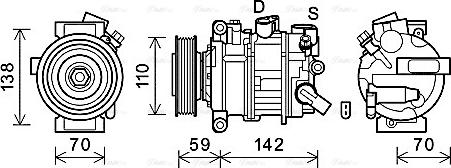 Ava Quality Cooling AIAK401 - Kompresor, klima-Uređaj www.molydon.hr