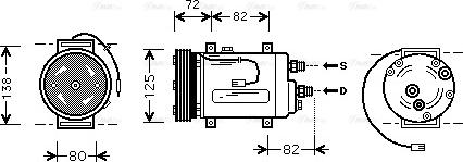 Ava Quality Cooling AIAK178 - Kompresor, klima-Uređaj www.molydon.hr