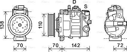 Ava Quality Cooling AIAK381 - Kompresor, klima-Uređaj www.molydon.hr