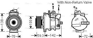 Ava Quality Cooling AIAK334 - Kompresor, klima-Uređaj www.molydon.hr