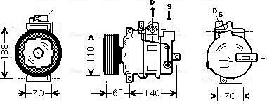 Ava Quality Cooling AIAK266 - Kompresor, klima-Uređaj www.molydon.hr