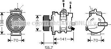 Ava Quality Cooling AIAK287 - Kompresor, klima-Uređaj www.molydon.hr