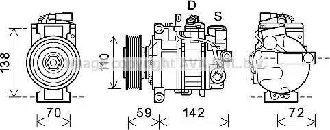 Ava Quality Cooling AIK396 - Kompresor, klima-Uređaj www.molydon.hr