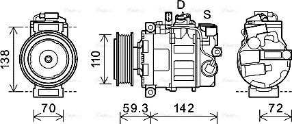 Ava Quality Cooling AIK398 - Kompresor, klima-Uređaj www.molydon.hr