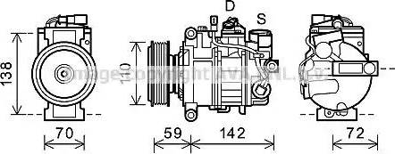 Ava Quality Cooling AIK341 - Kompresor, klima-Uređaj www.molydon.hr