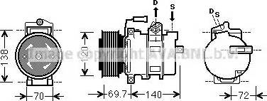 Ava Quality Cooling AIK312 - Kompresor, klima-Uređaj www.molydon.hr