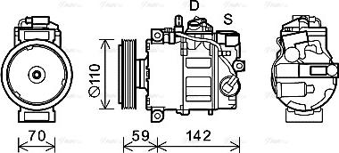 Ava Quality Cooling AIK380 - Kompresor, klima-Uređaj www.molydon.hr