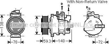 Ava Quality Cooling AIK330 - Kompresor, klima-Uređaj www.molydon.hr