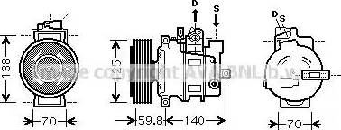 Ava Quality Cooling AI K295 - Kompresor, klima-Uređaj www.molydon.hr