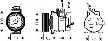 Ava Quality Cooling AI K269 - Kompresor, klima-Uređaj www.molydon.hr