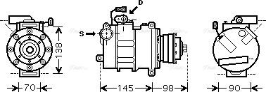 Ava Quality Cooling AI K280 - Kompresor, klima-Uređaj www.molydon.hr