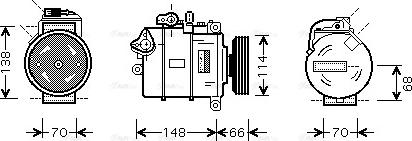 Ava Quality Cooling AI K282 - Kompresor, klima-Uređaj www.molydon.hr