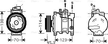 Ava Quality Cooling AI K276 - Kompresor, klima-Uređaj www.molydon.hr