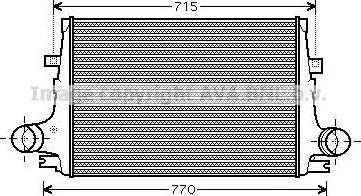 Ava Quality Cooling AL 4096 - Intercooler, hladnjak www.molydon.hr