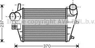 Ava Quality Cooling AL 4085 - Intercooler, hladnjak www.molydon.hr