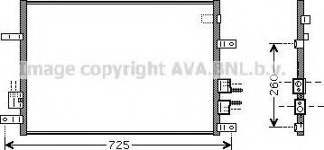 Ava Quality Cooling AL 5097 - Kondenzator, klima-Uređaj www.molydon.hr