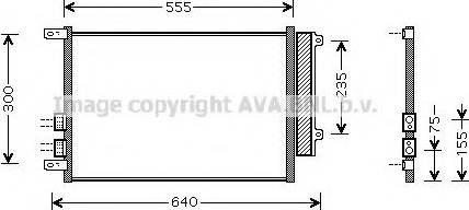 Ava Quality Cooling AL 5088 - Kondenzator, klima-Uređaj www.molydon.hr