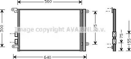 Ava Quality Cooling AL5082 - Kondenzator, klima-Uređaj www.molydon.hr