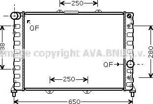 Ava Quality Cooling AL 2091 - Hladnjak, hladjenje motora www.molydon.hr